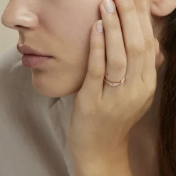 Histoire d'Or Bague Ruthe Or Bicolore Diamant Best