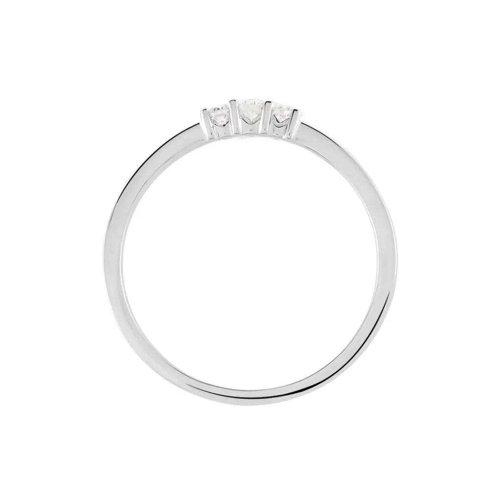 Histoire d'Or Bague Sabine Or Blanc Diamant