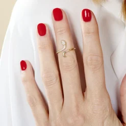 Histoire d'Or Bague Sabinka Or Jaune Oxyde De Zirconium Online