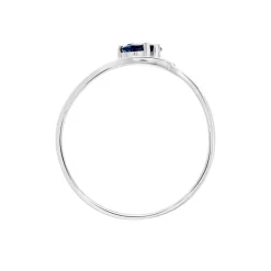 Histoire d'Or Bague Sakina Or Blanc Saphir Online