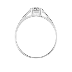 Histoire d'Or Bague Sandrine or blanc diamant New