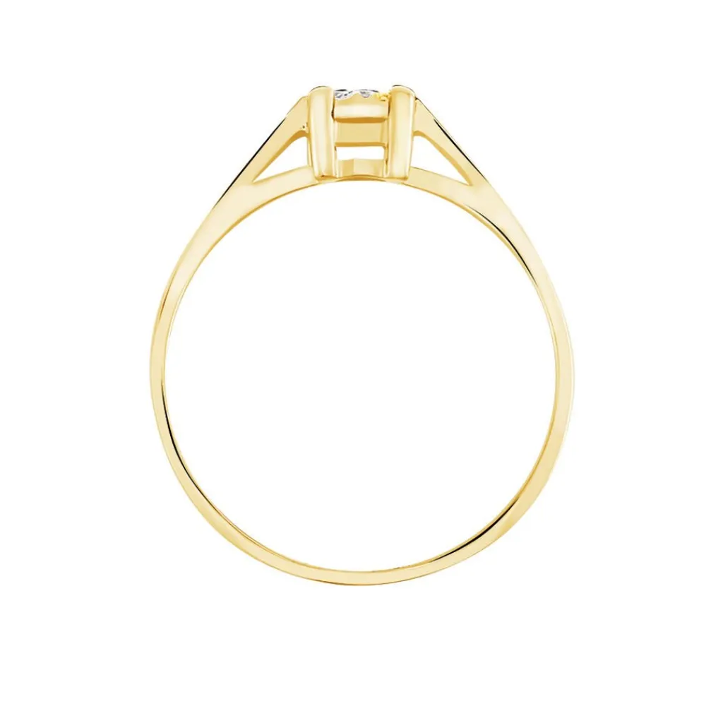 Histoire d'Or Bague Sandrine or jaune diamant