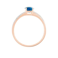 Histoire d'Or Bague Sare Or Rose Topaze Et Oxyde De Zirconium Online