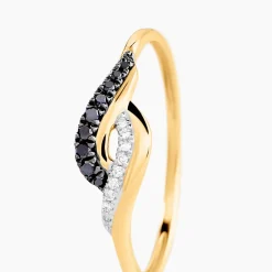 Histoire d'Or Bague Sculptural Or Jaune Diamant Clearance
