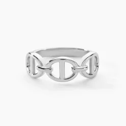 Histoire d'Or Bague Seiorse Argent Blanc Clearance