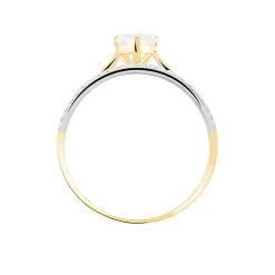 Histoire d'Or Bague Serafine Or Jaune Oxyde De Zirconium New