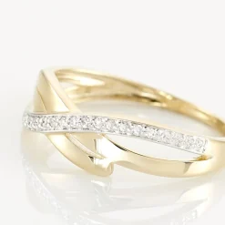 Histoire d'Or Bague Seraphia Or Jaune Diamant Discount