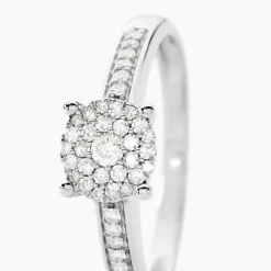 Histoire d'Or Bague Serena Or Blanc Diamant Sale