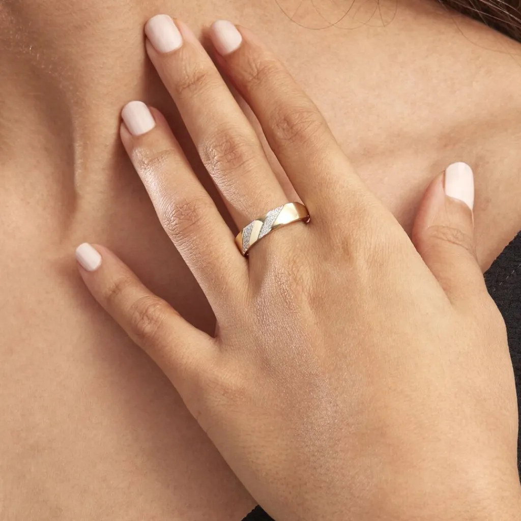 Histoire d'Or Bague Shalanda Or Jaune Diamant Sale