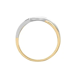 Histoire d'Or Bague Sharron Or Bicolore Diamant Blanc Online