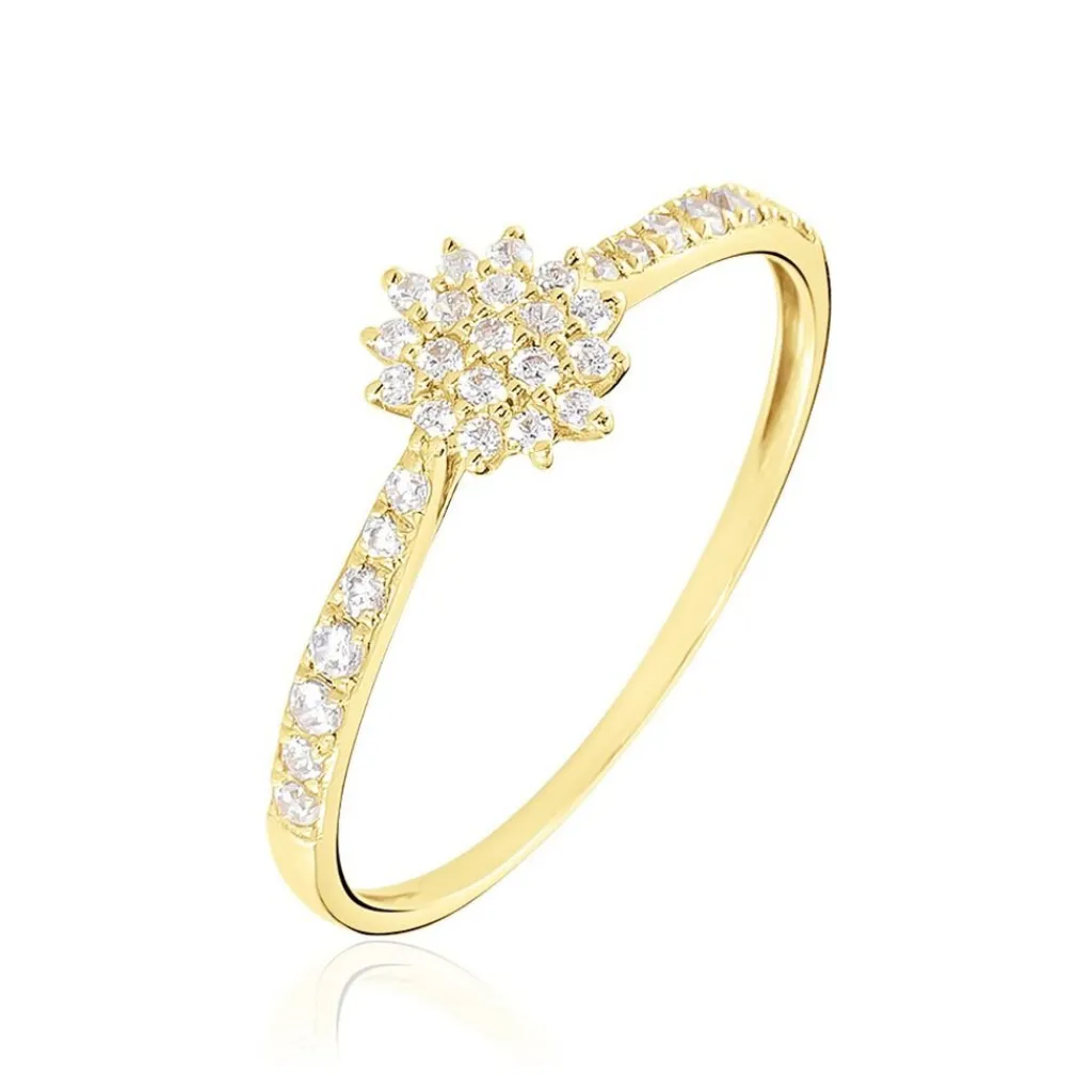 Histoire d'Or Bague Shin De Zirconium or jaune oxyde Best