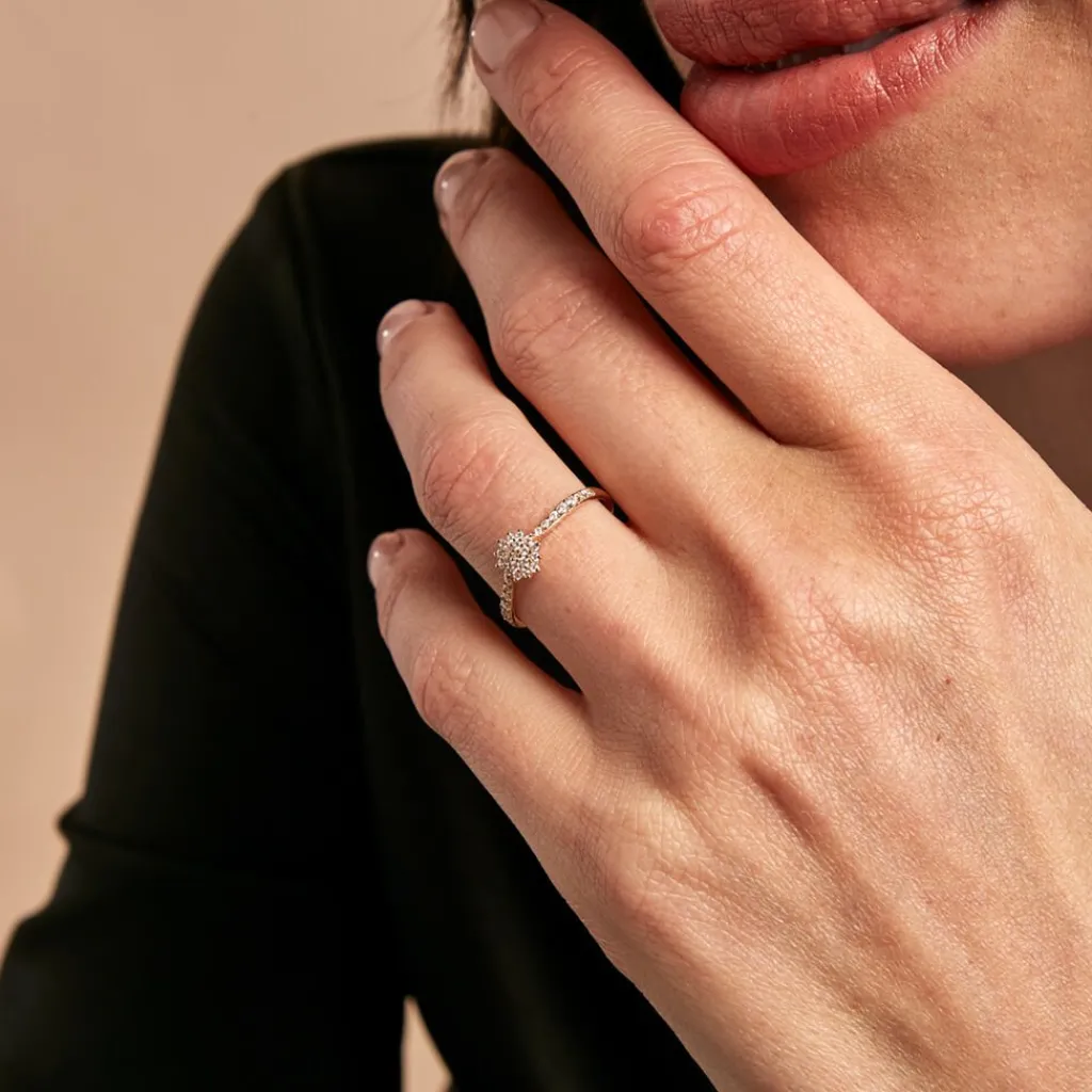 Histoire d'Or Bague Shin De Zirconium or jaune oxyde Best