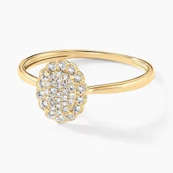Histoire d'Or Bague Shyam Or Jaune Diamant Outlet