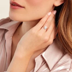 Histoire d'Or Bague Shyam Or Jaune Diamant Outlet