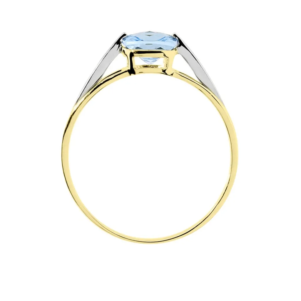 Histoire d'Or Bague Sidoine Or Bicolore Topaze Sale