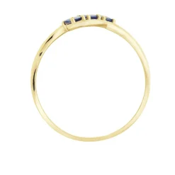 Histoire d'Or Bague Simma Et Diamant or jaune saphir Clearance