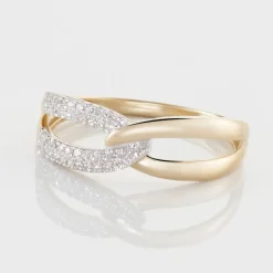 Histoire d'Or Bague Simouna Or Jaune Diamant Clearance