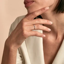 Histoire d'Or Bague Smina or blanc diamant Online