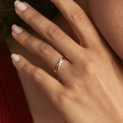 Histoire d'Or Bague Smina or jaune diamant Hot