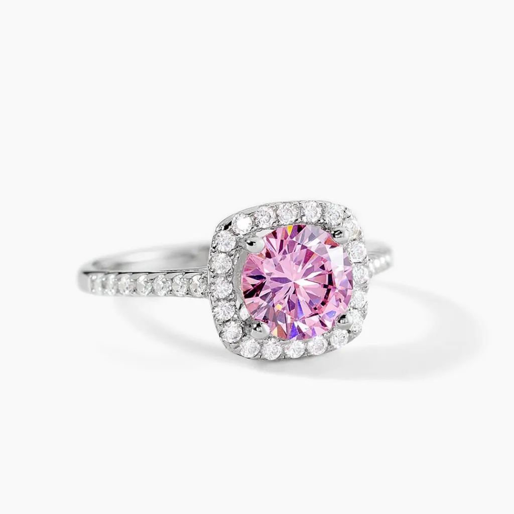 Histoire d'Or Bague Soa Argent Rose Oxyde De Zirconium Sale