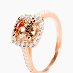 Histoire d'Or Bague Soa Argent Rose Oxyde De Zirconium Online