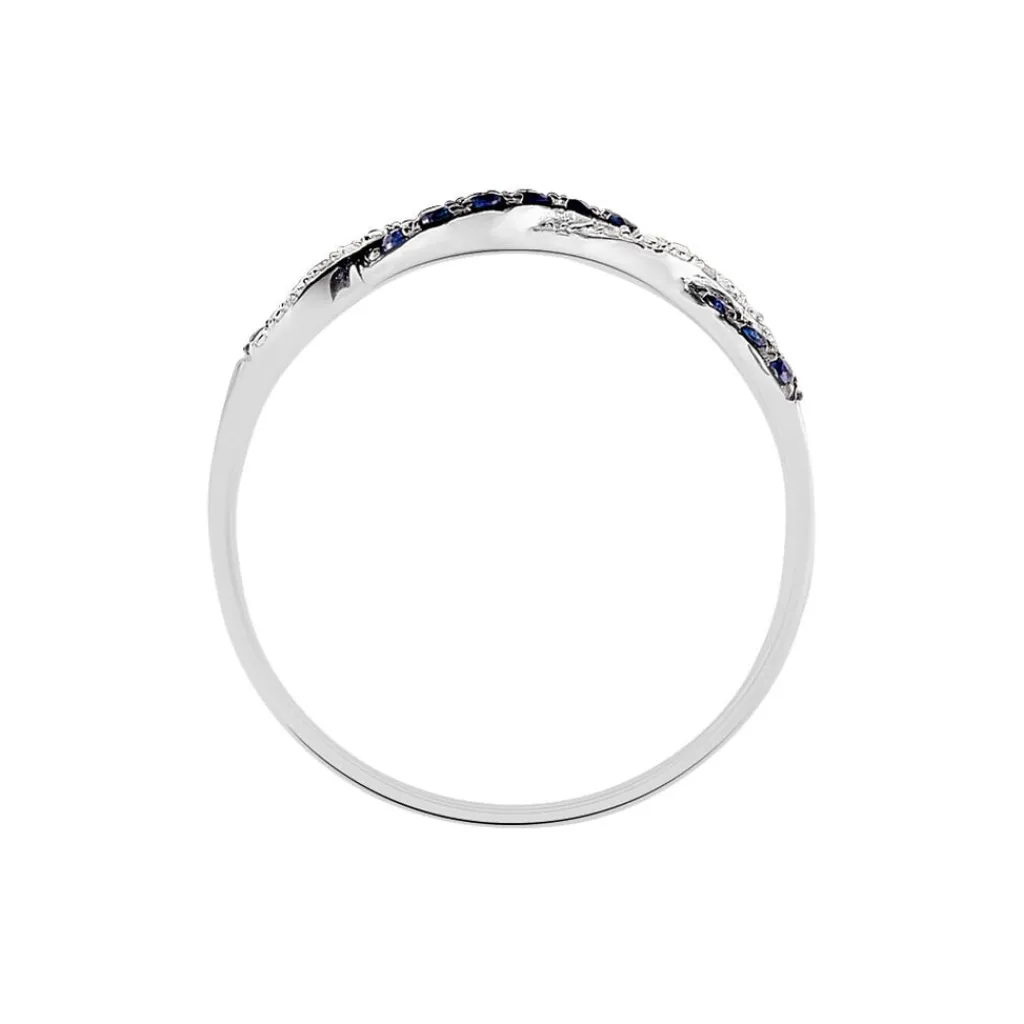 Histoire d'Or Bague Sofia Et Diamant or blanc saphir Online