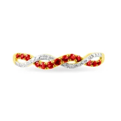 Histoire d'Or Bague Sofia Or Jaune Rubis Et Diamant Online
