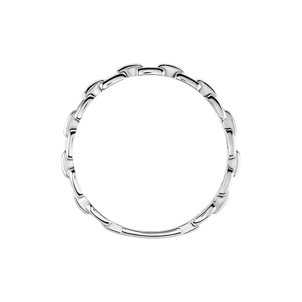 Histoire d'Or Bague Soho Argent Blanc Discount