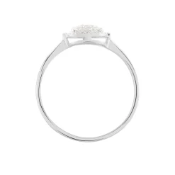 Histoire d'Or Bague Soleil D'hiver Divers or blanc diamant Discount