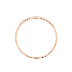 Histoire d'Or Bague Solena or rose diamant Sale