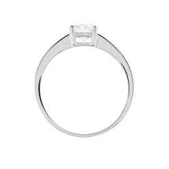 Histoire d'Or Bague Solitaire Abriel Or Blanc Oxyde De Zirconium Online