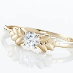 Histoire d'Or Bague Solitaire Alexine Or Jaune Oxyde De Zirconium Best