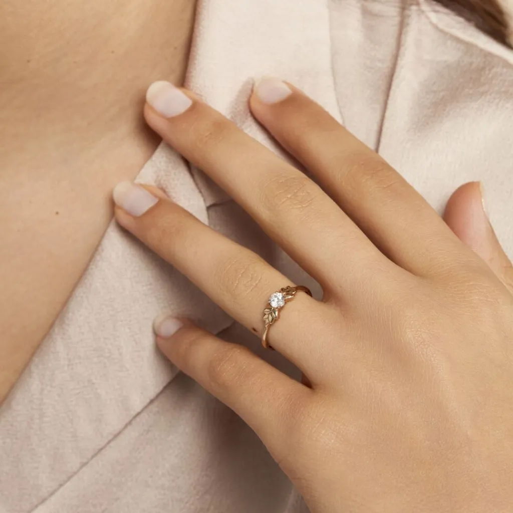 Histoire d'Or Bague Solitaire Alexine Or Jaune Oxyde De Zirconium Best