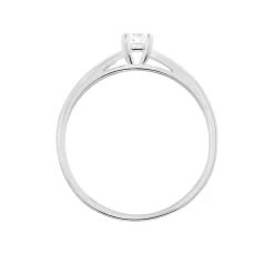 Histoire d'Or Bague Solitaire Anastasiane Or Blanc Diamant Online
