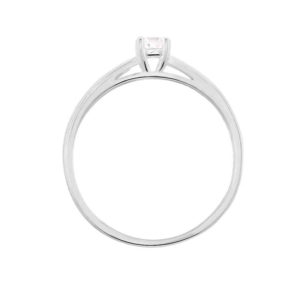 Histoire d'Or Bague Solitaire Anastasiane Or Blanc Diamant Online
