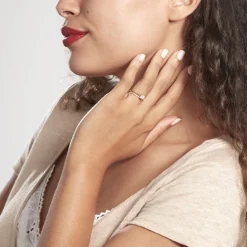 Histoire d'Or Bague Solitaire Anatoline De Zirconium or jaune oxyde Discount