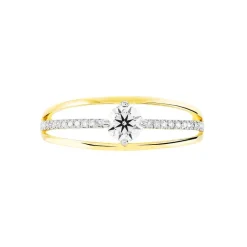 Histoire d'Or Bague Solitaire Anouska Or Jaune Diamant Sale