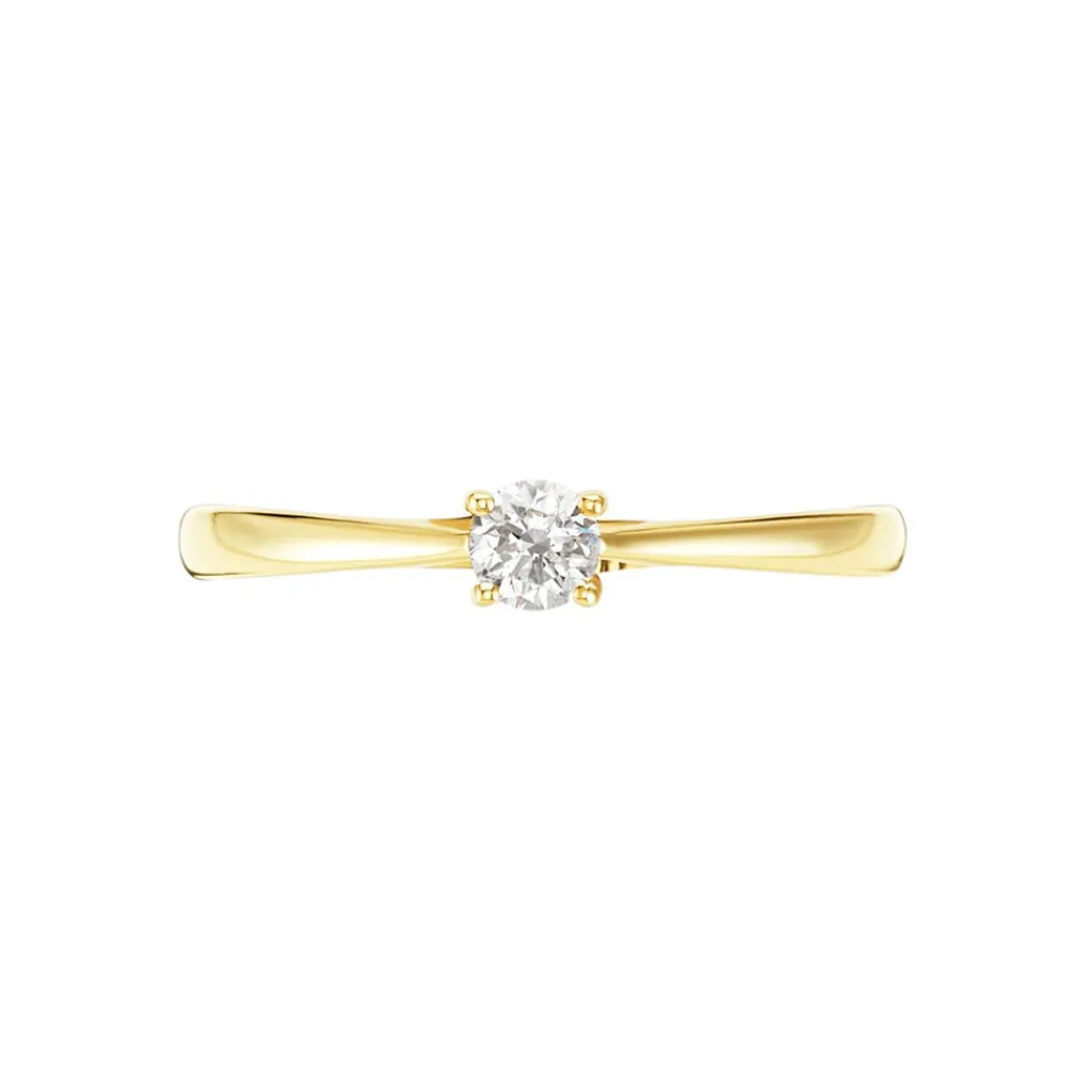 Histoire d'Or Bague Solitaire Aphrodite Or Jaune Diamant or jaune diamant blanc Outlet