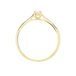 Histoire d'Or Bague Solitaire Aphrodite Or Jaune Diamant or jaune diamant blanc Outlet