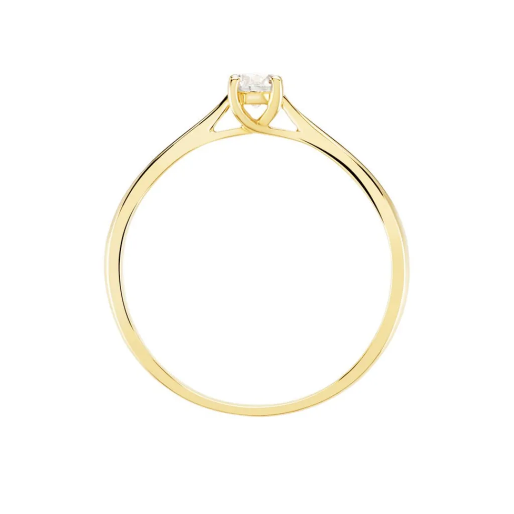 Histoire d'Or Bague Solitaire Aphrodite Or Jaune Diamant or jaune diamant blanc Outlet