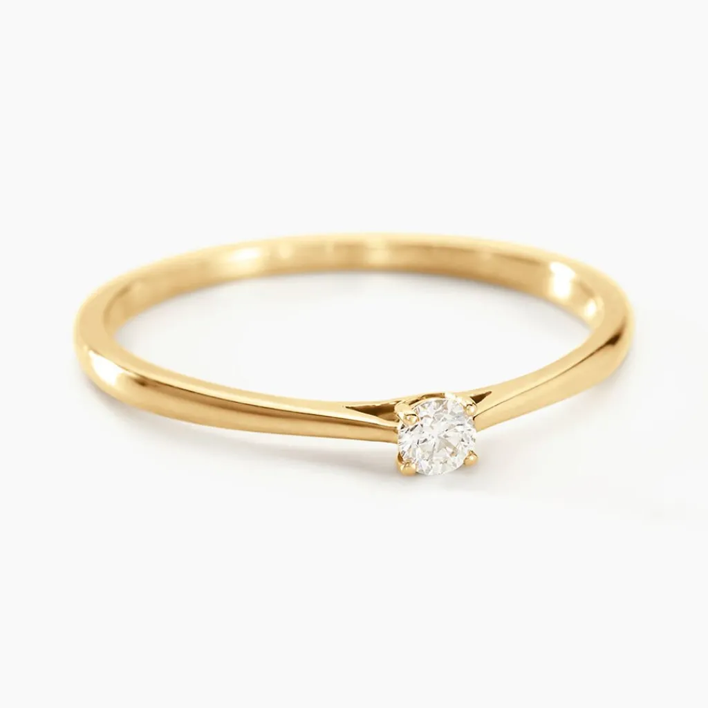 Histoire d'Or Bague Solitaire Aphrodite Or Jaune Diamant or jaune diamant blanc Online
