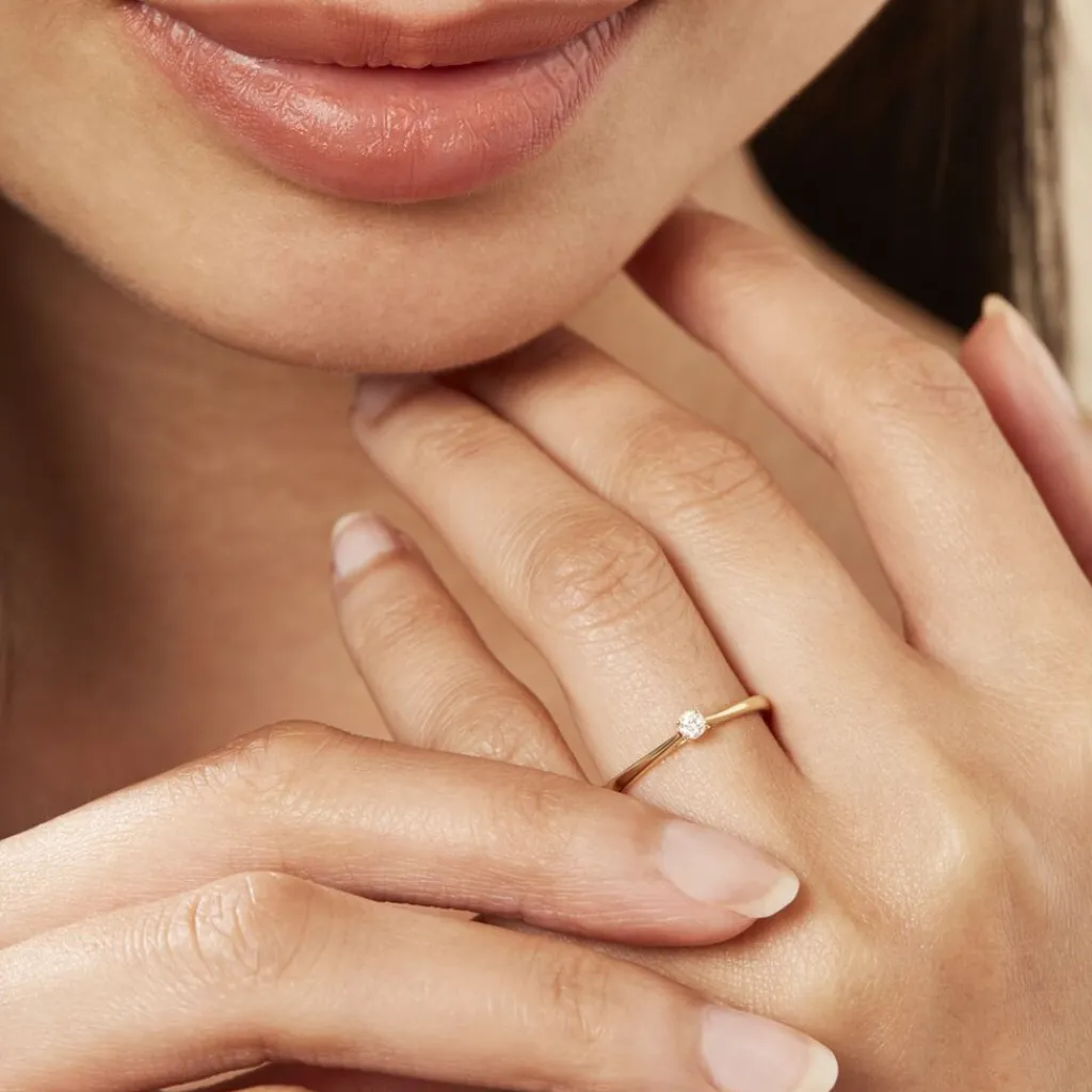 Histoire d'Or Bague Solitaire Aphrodite Or Jaune Diamant or jaune diamant blanc Online