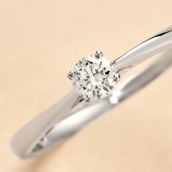 Histoire d'Or Bague Solitaire Aphrodite Or Blanc Diamant Sale