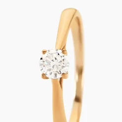 Histoire d'Or Bague Solitaire Aphrodite Or Jaune Diamant or jaune diamant blanc Clearance