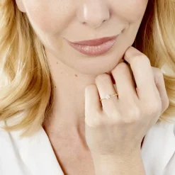 Histoire d'Or Bague Solitaire Aphrodite Or Jaune Diamant or jaune diamant blanc Clearance