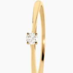 Histoire d'Or Bague Solitaire Aphrodite Or Jaune Diamant or jaune diamant blanc Best