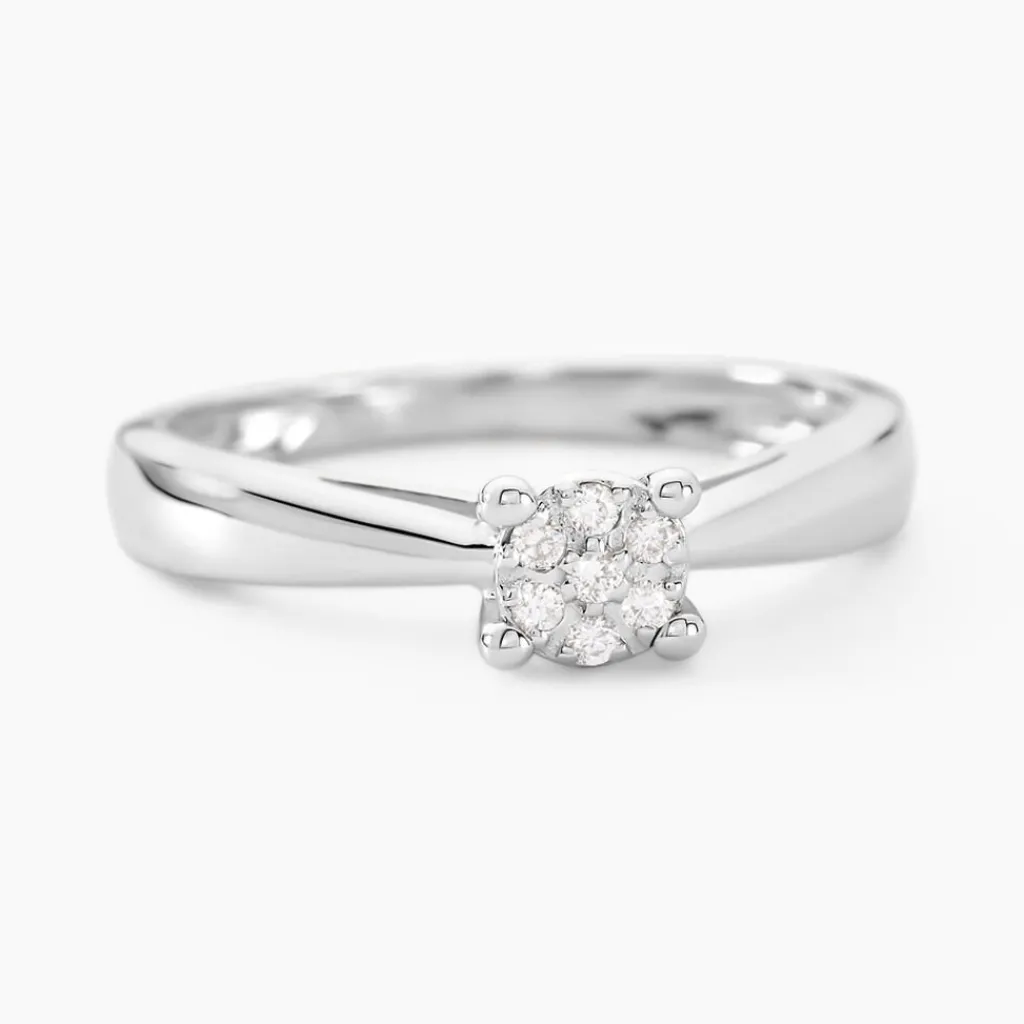 Histoire d'Or Bague Solitaire Artemis or blanc diamant Discount