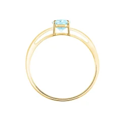 Histoire d'Or Bague Solitaire Arzula Or Jaune Topaze or jaune topaze bleu sky Clearance