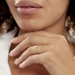 Histoire d'Or Bague Solitaire Camilia De Zirconium or jaune oxyde Best