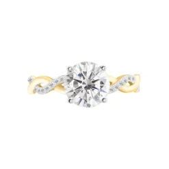 Histoire d'Or Bague Solitaire Caralyn Or Jaune Oxyde De Zirconium Hot